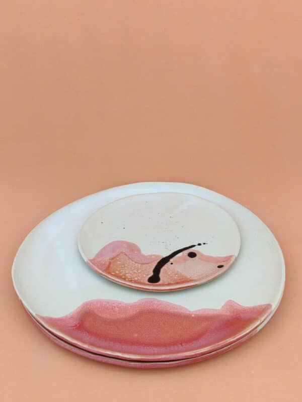 assiette "paysage" petit modèle
