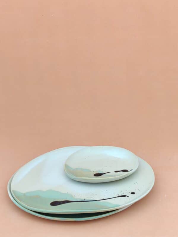 assiette "paysage" petit modèle